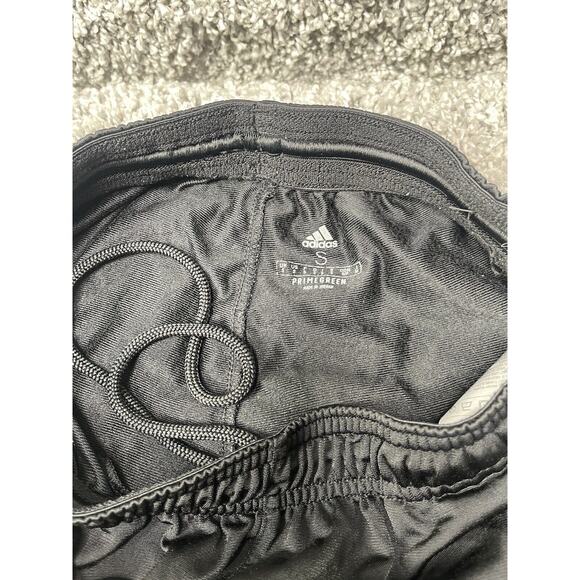 Adidas Men's Pants Primegreen Size Small Athletic Wear Black & White Zipper - Picture 6 of 12